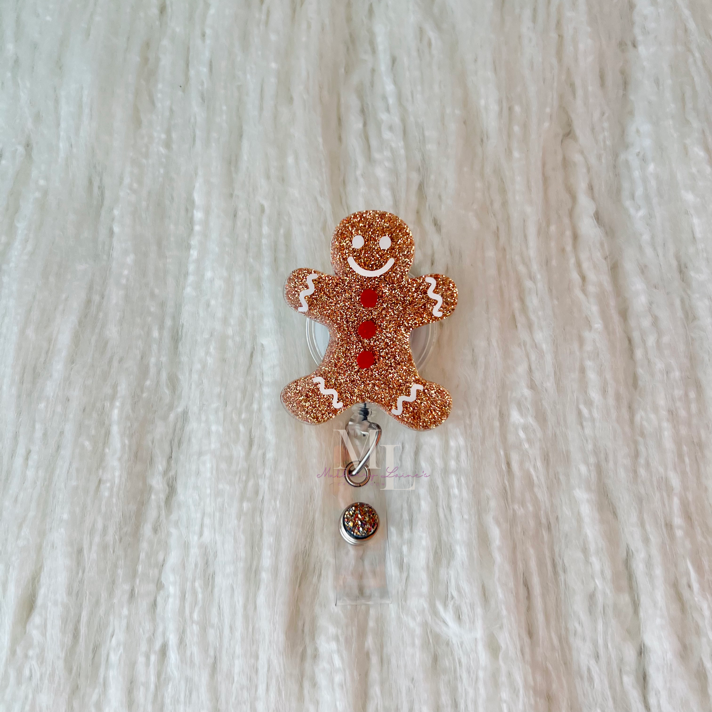 Gingerbread Badge Reel