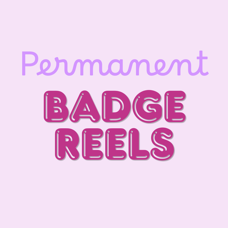 Permanent Badge Reels
