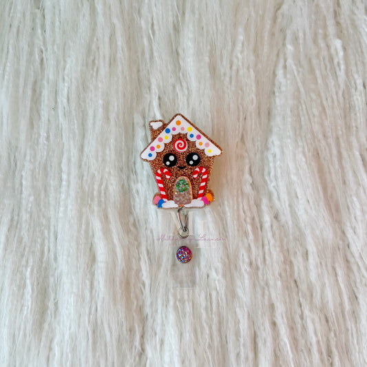 Gingerbread House Badge Reel