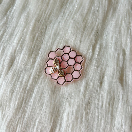 Pink Honeycomb