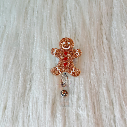 Gingerbread Badge Reel
