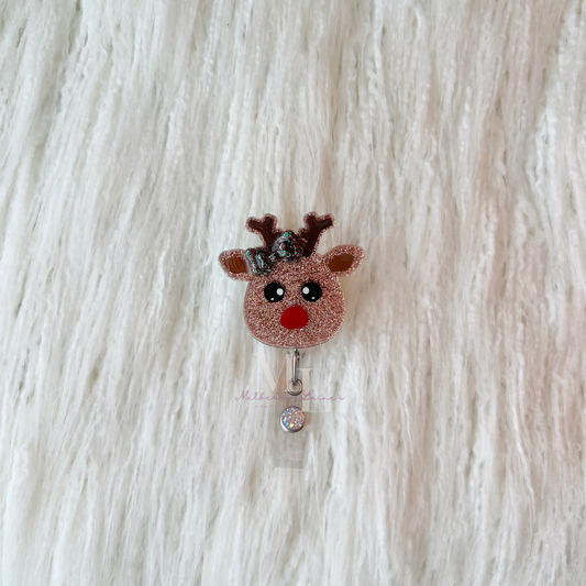 Reindeer Badge Reel