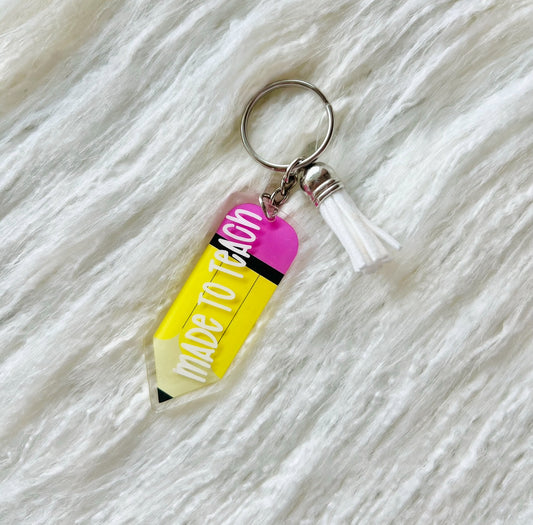 Pencil Keychain