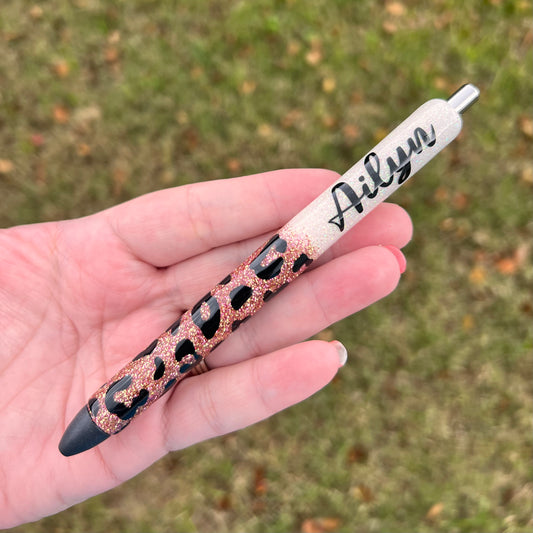Leopard Print Pen