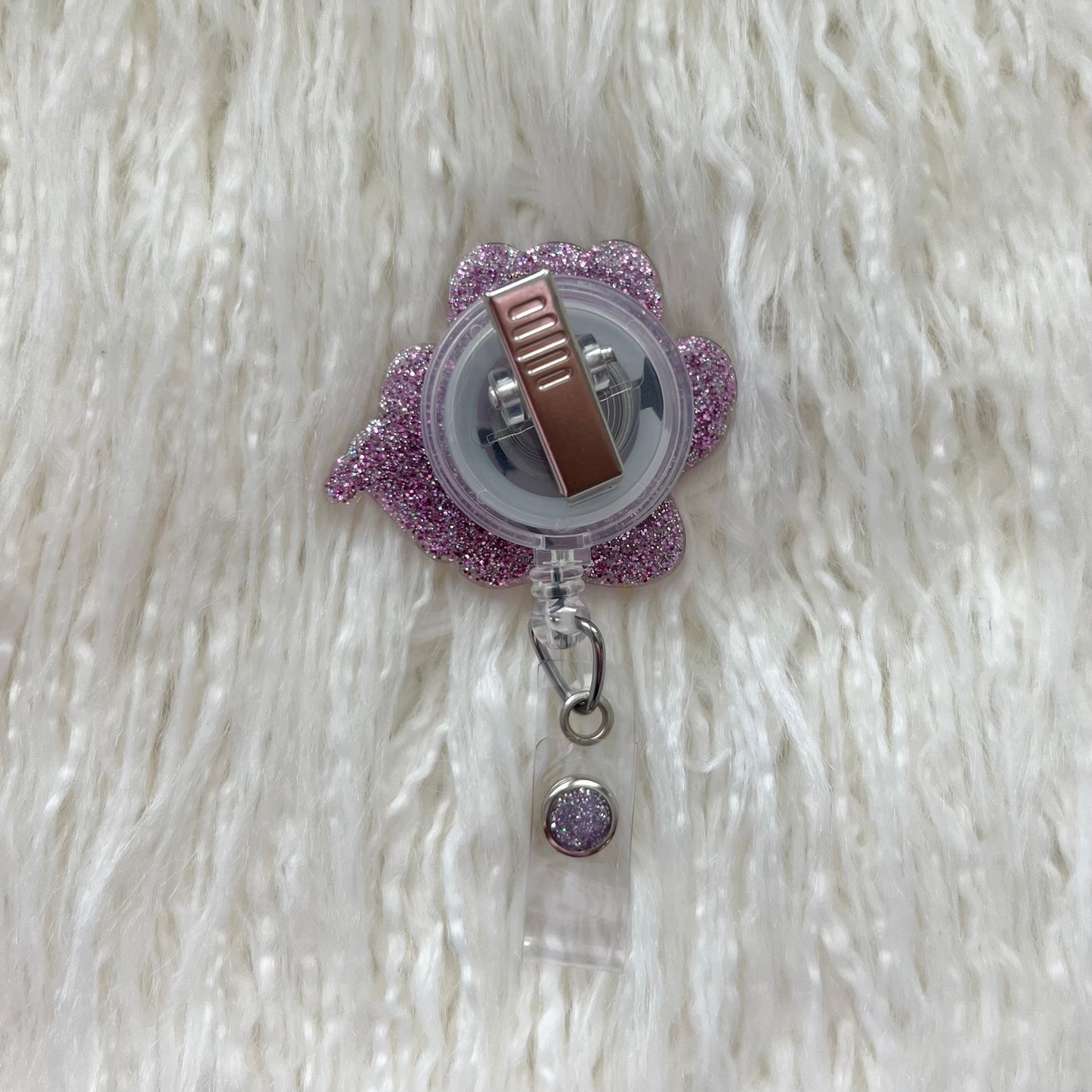 Stethoscope Vet Tech Badge Reel